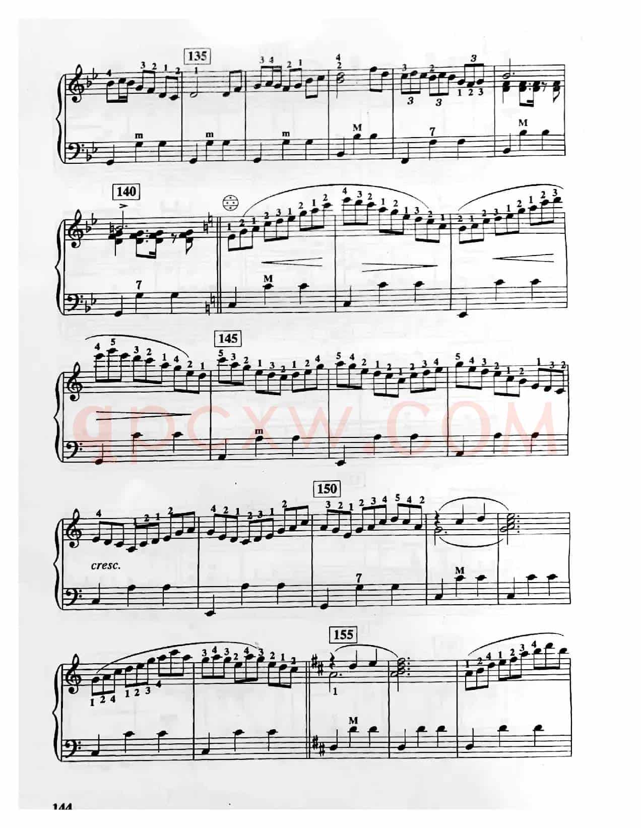 故乡圆舞曲（手风琴五线谱）