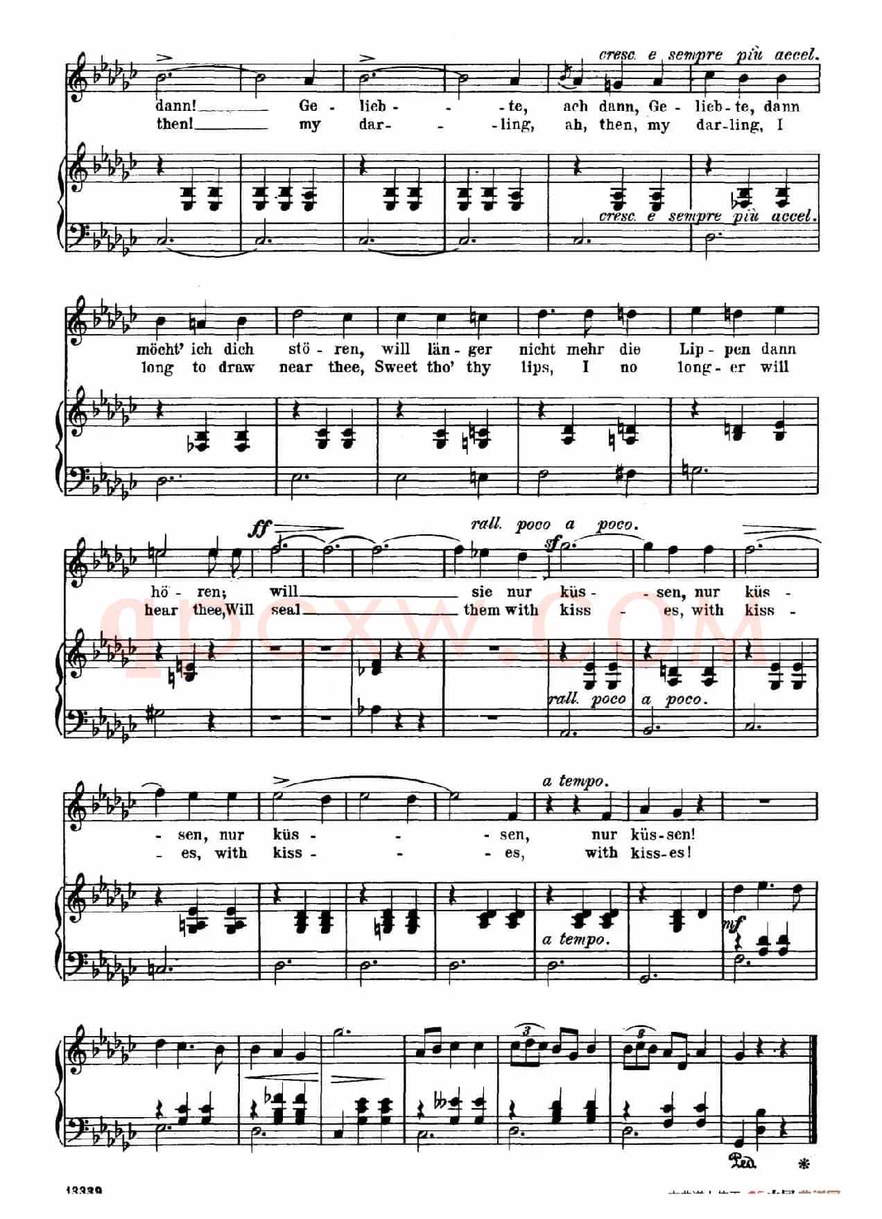 我的爱人 Meine Freuden(正谱)