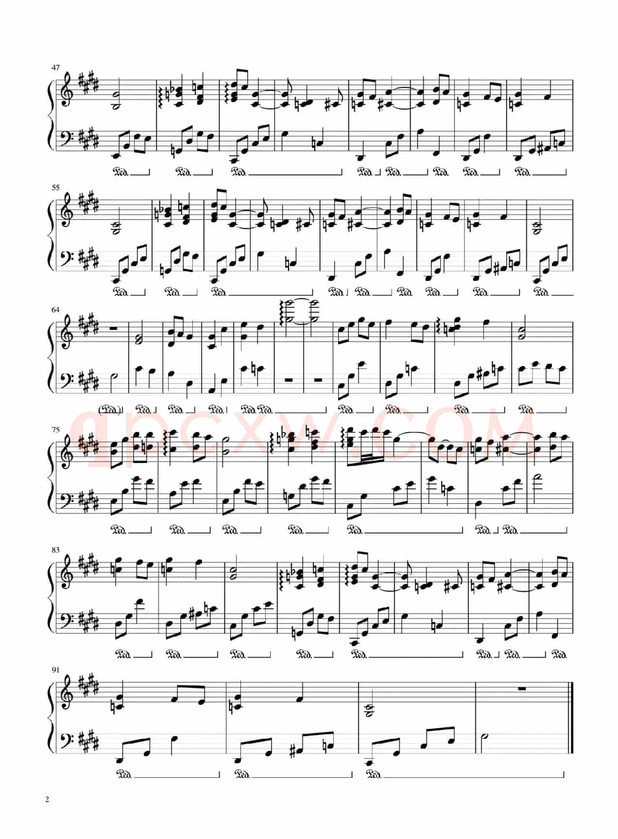 莫斯科郊外的晚上(Moscow Nights / Подмосковные вечера)(BiBiPiano钢琴版)