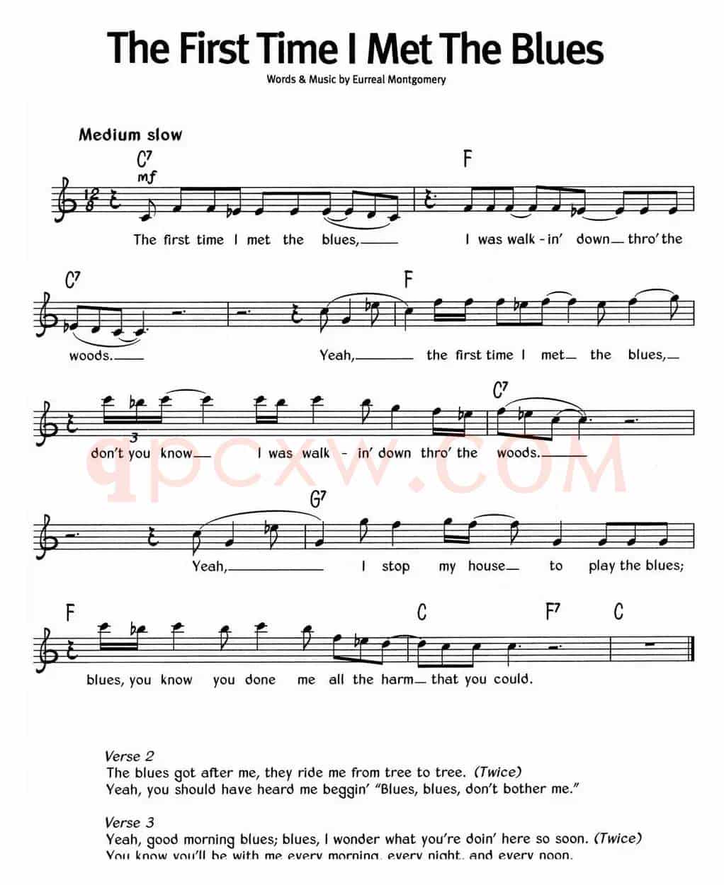 蓝调音乐：The First Time I Met The Blues