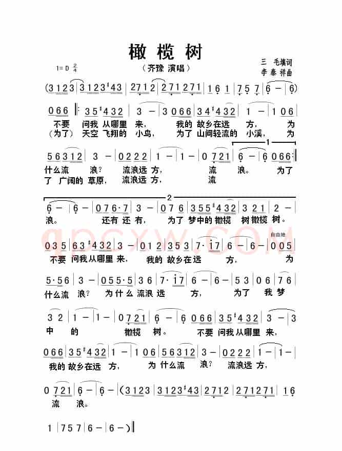 橄榄树