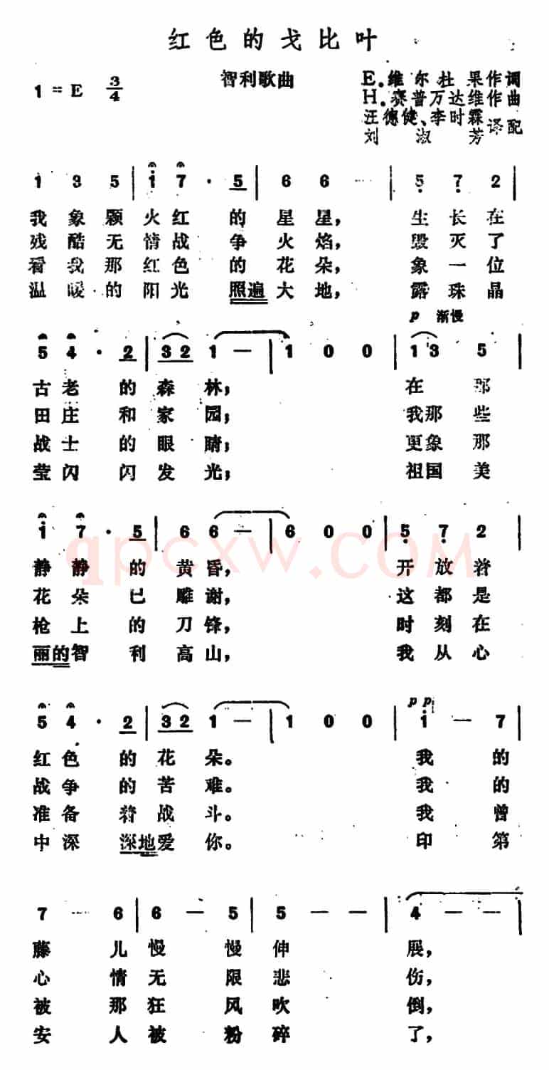 [智利]红色的戈比叶