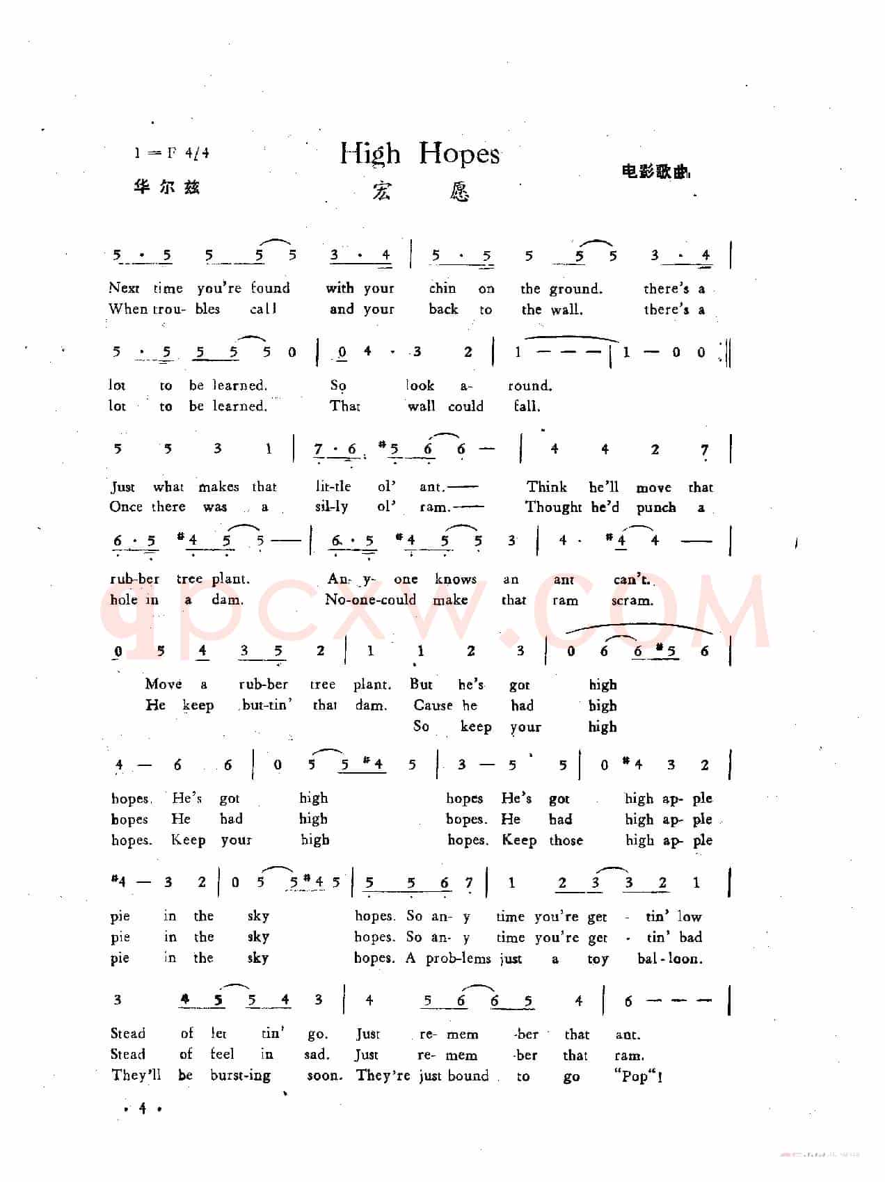 宏愿（High Hopes）