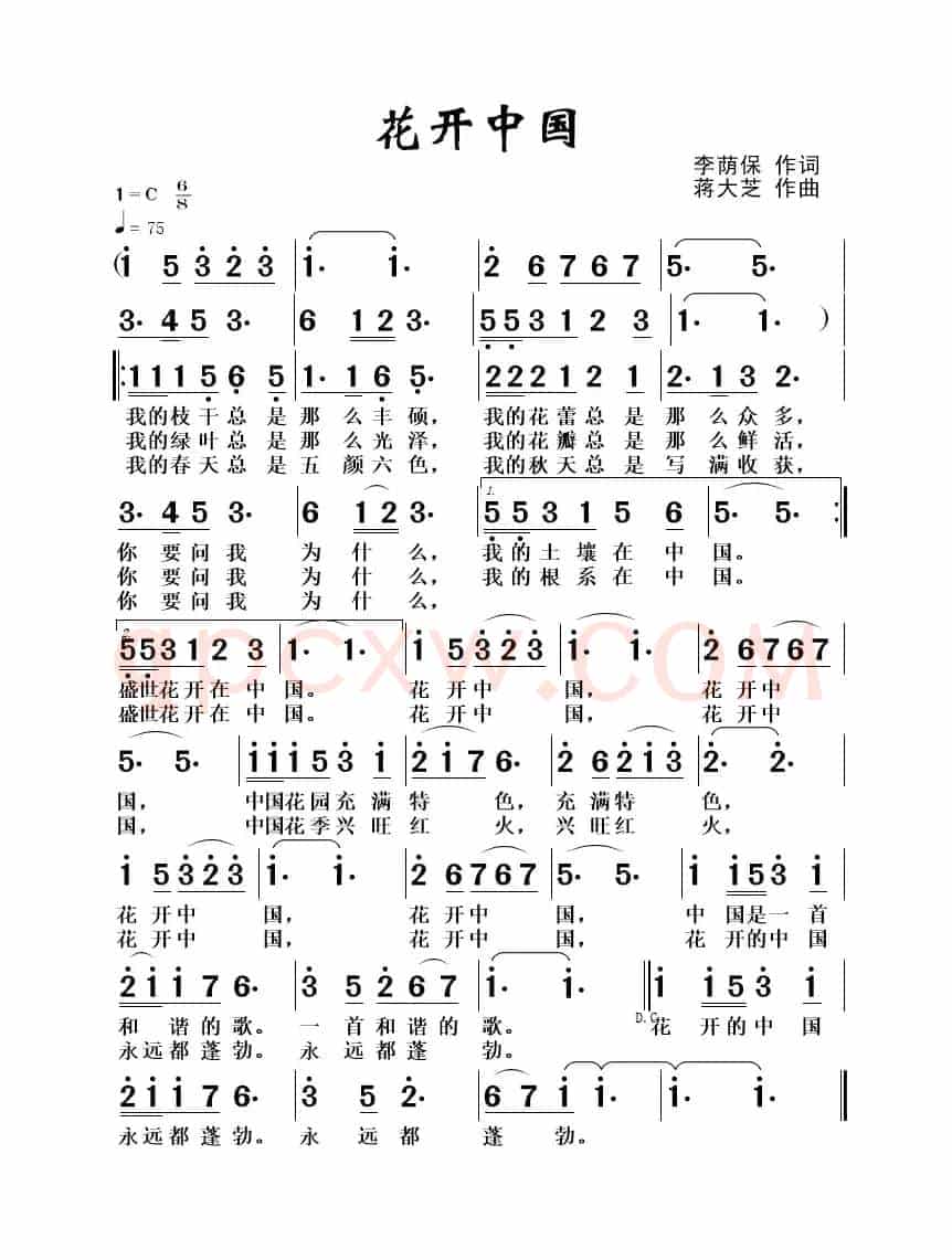 花开中国