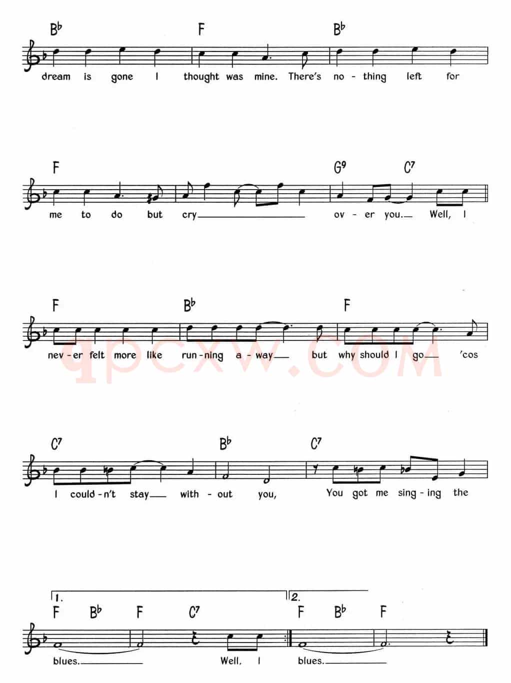 蓝调音乐：Singing The Blues