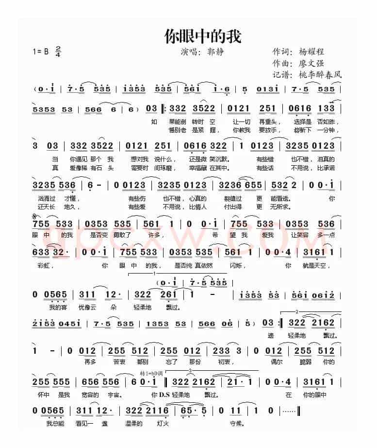 你眼中的我