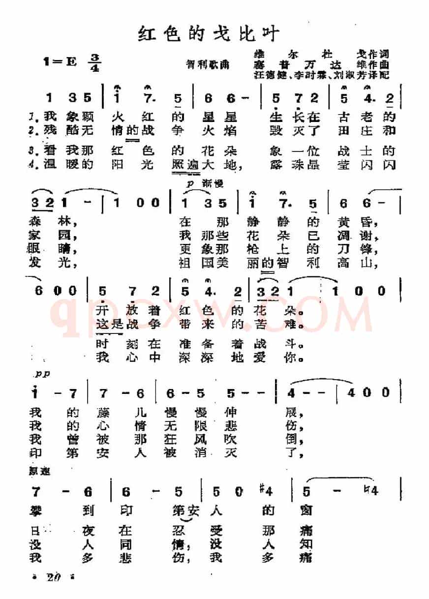 [智利]红色的戈比叶