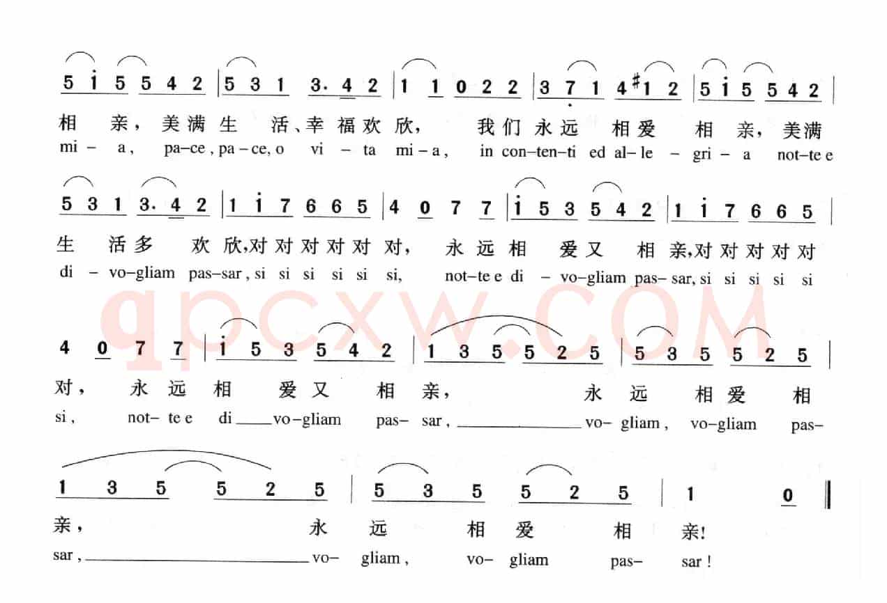 鞭打我吧！（歌剧《唐璜》选曲、中外文对照）