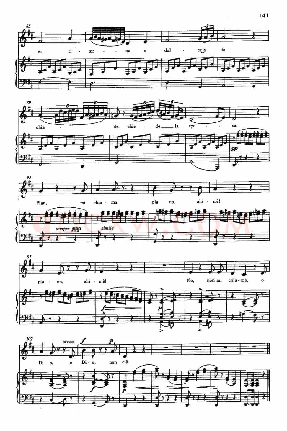 [意]Il mio quando verra（当亲爱的人来时）