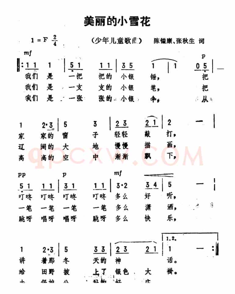 美丽的小雪花