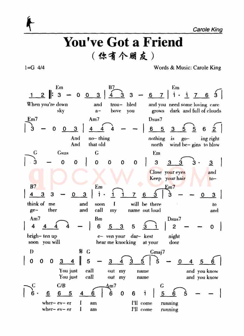 You've Got a Friend（你有个朋友）