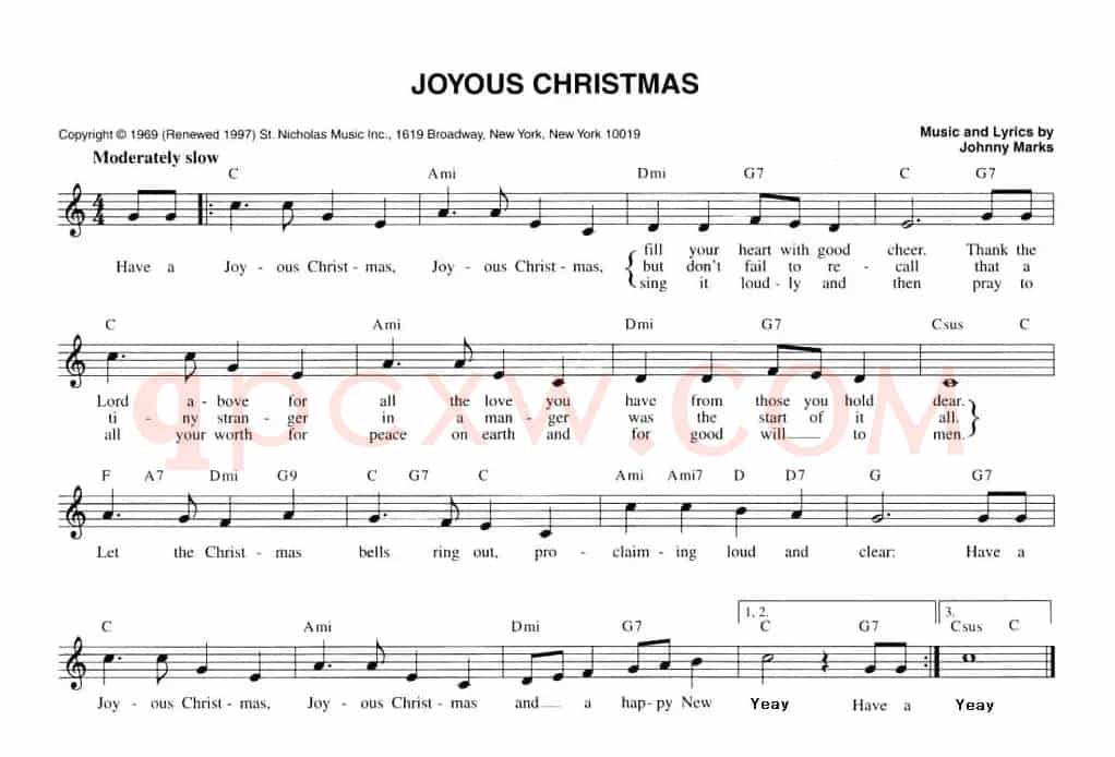 JOYOUS CHRISTMAS