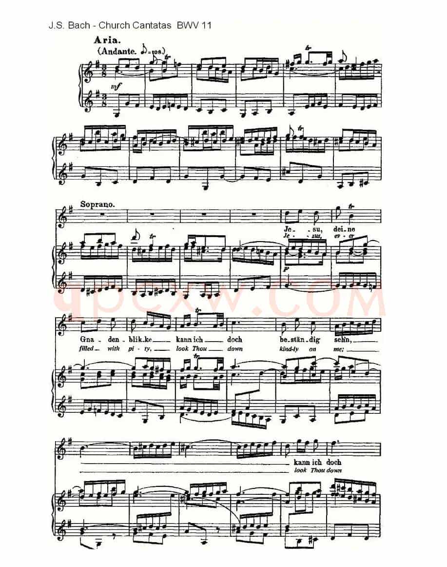 Lobet Gott in Seinen Reicben(颂扬上帝)