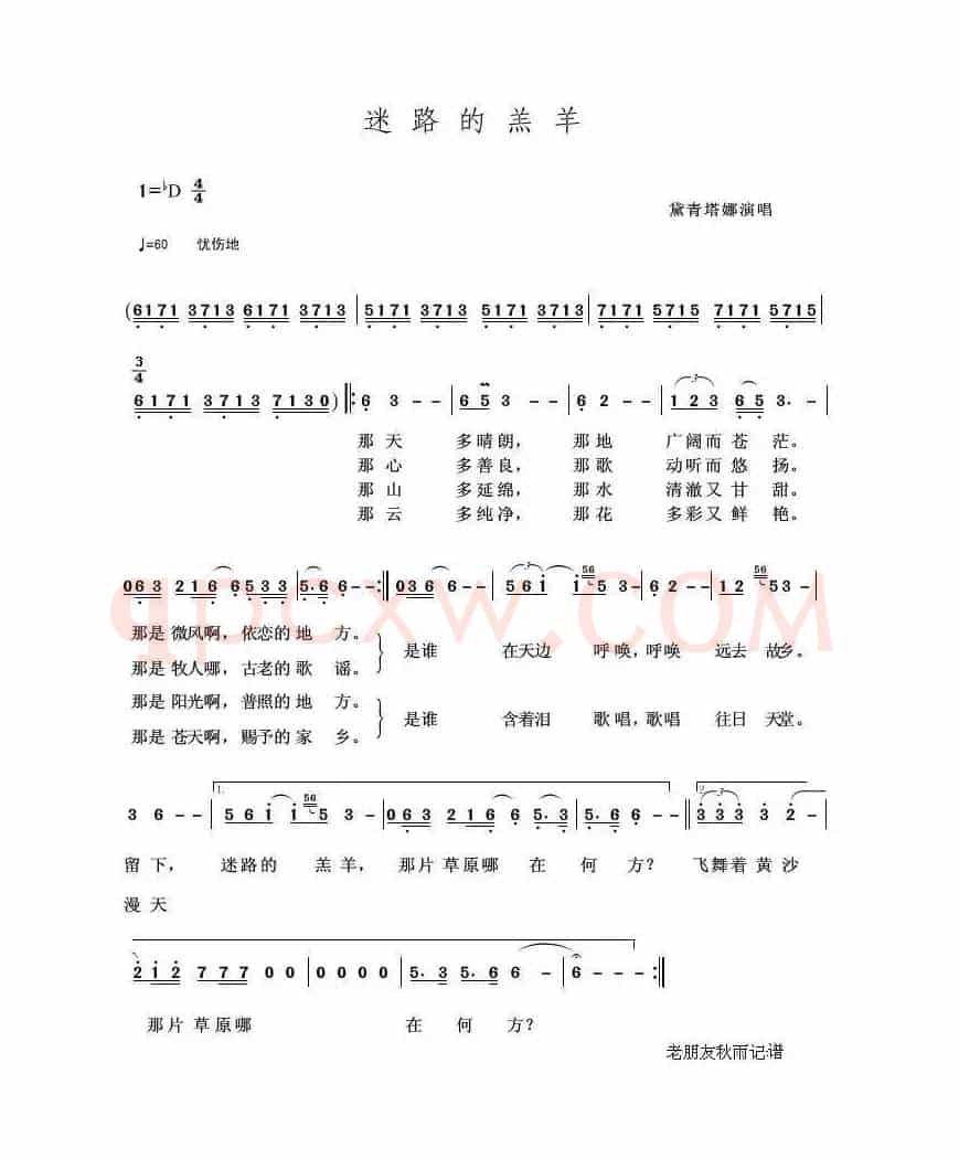 迷路的羊羔