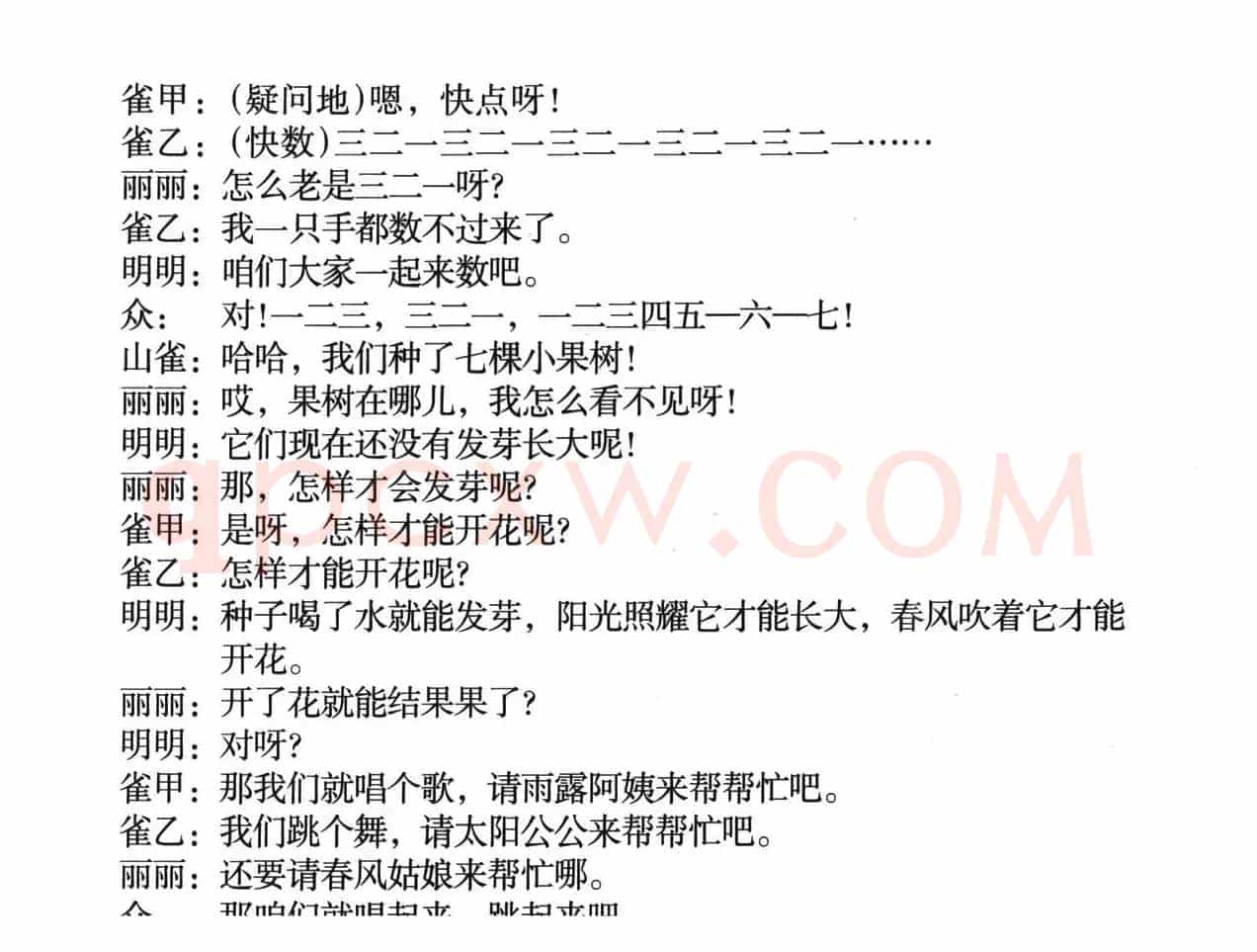 植树歌（儿童歌舞剧《七棵小果树》曲二）