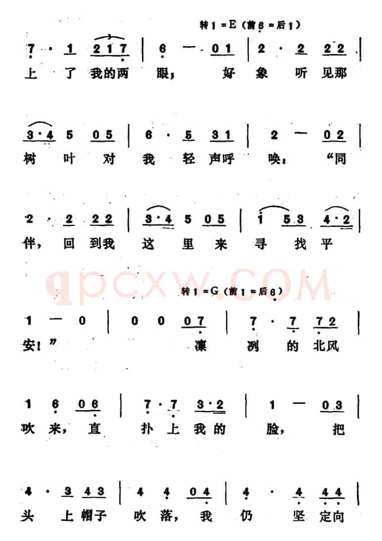 菩提树（选自声乐套曲《冬之旅》）