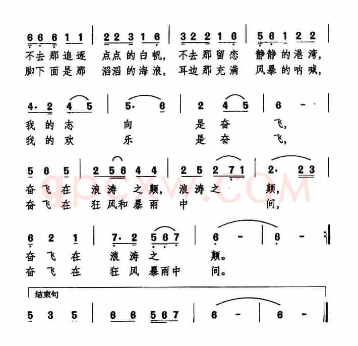 我是一只小海燕