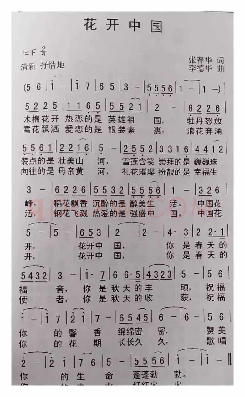 花开中国