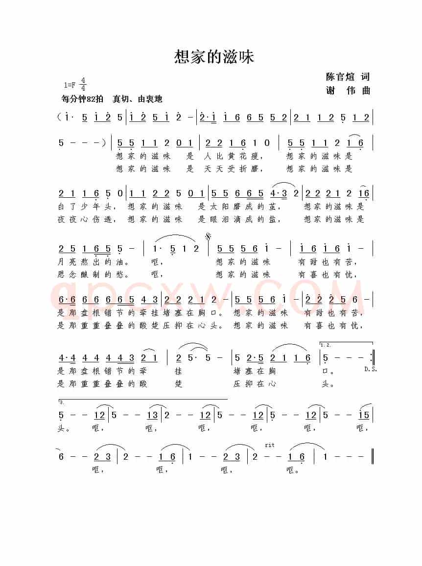 想家的滋味