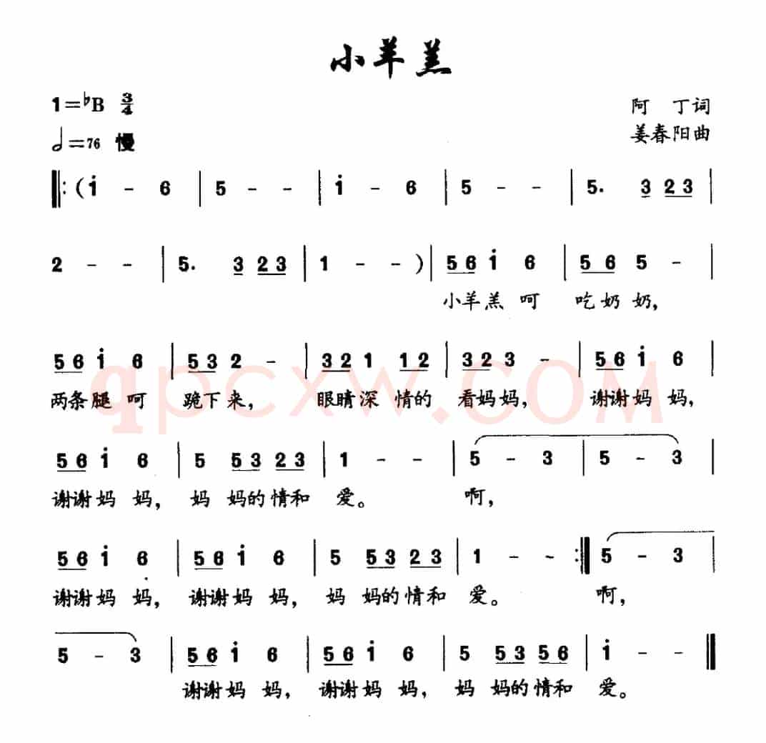 小羊羔