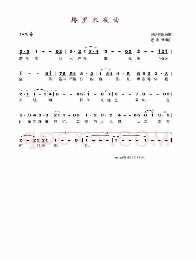 塔里木夜曲