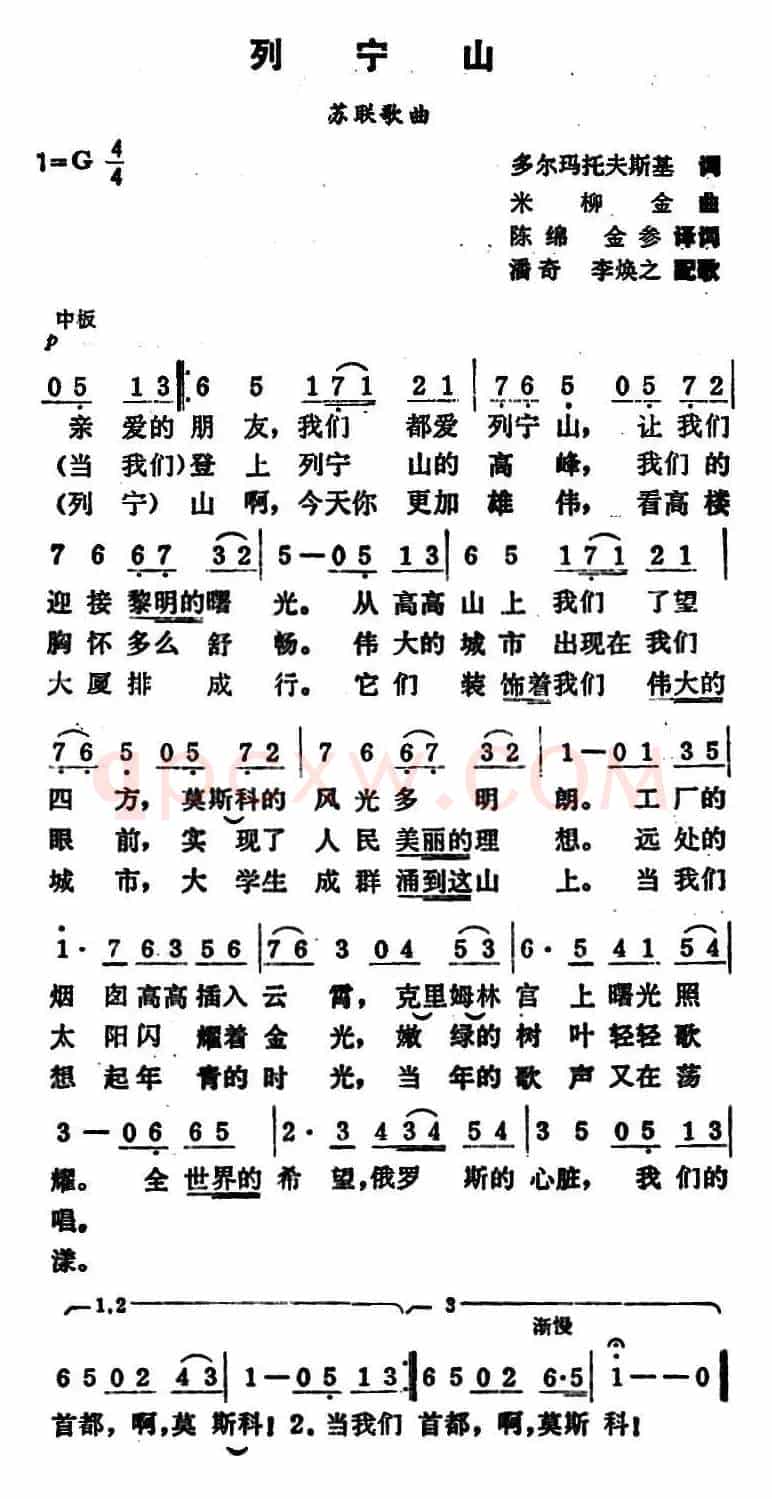 [前苏联] 列宁山