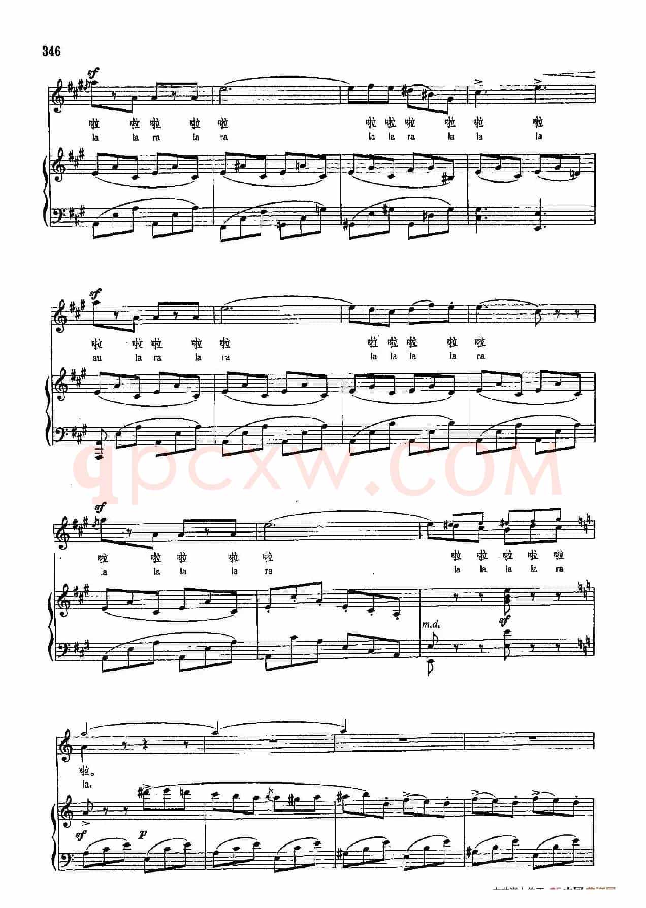 声乐教学曲库4-[意]62舞曲（正谱）