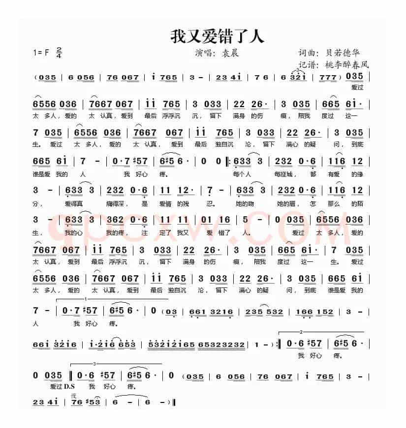 我又爱错了人