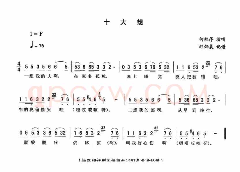 十大想