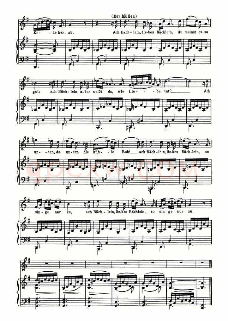 Der Muller und der Bach（奥）