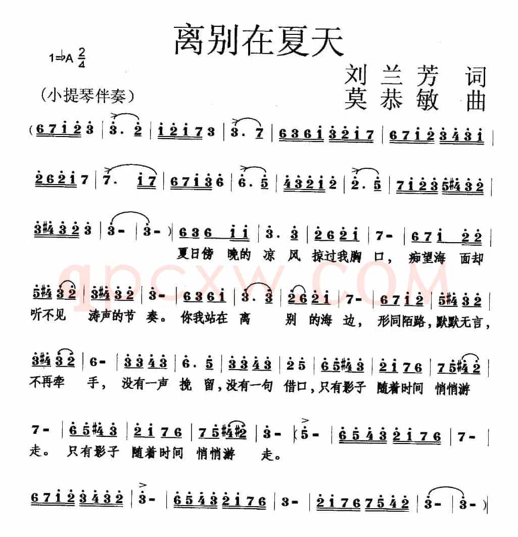 离别在夏天