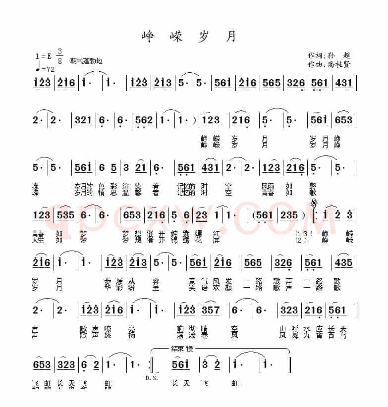 峥嵘岁月