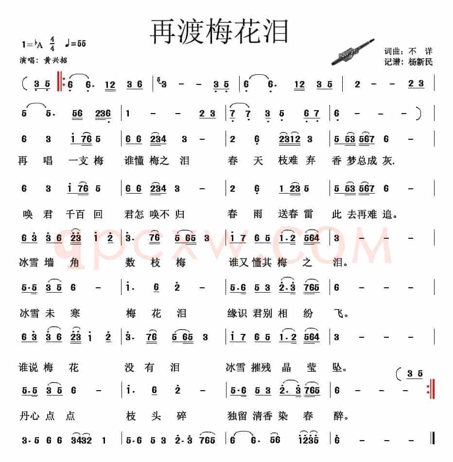 再渡梅花泪