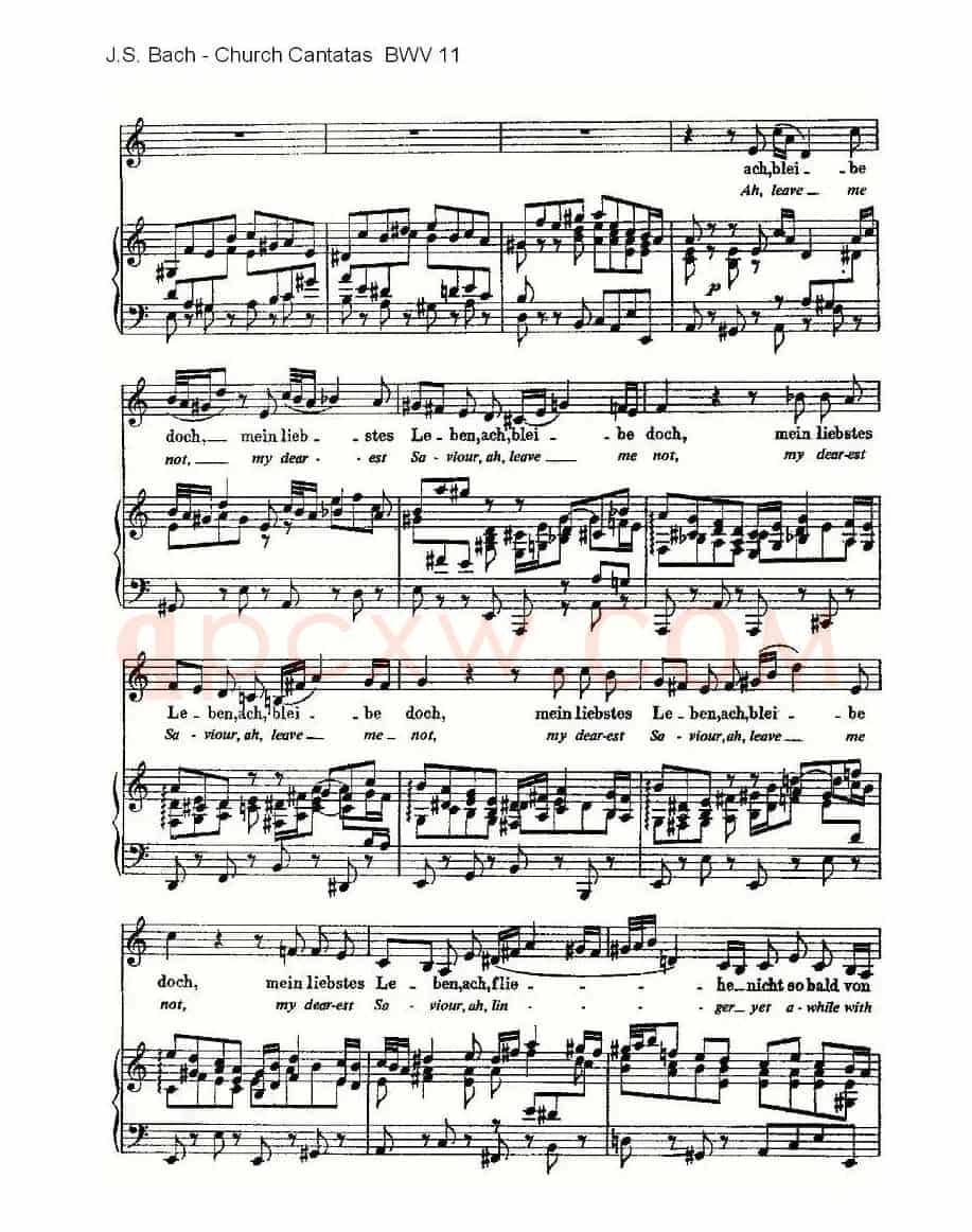 Lobet Gott in Seinen Reicben(颂扬上帝)