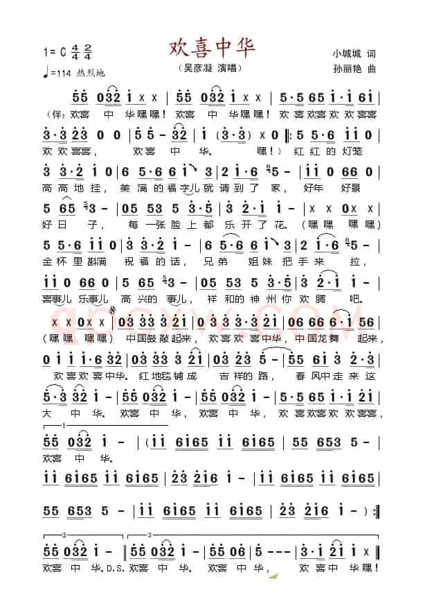 欢喜中华