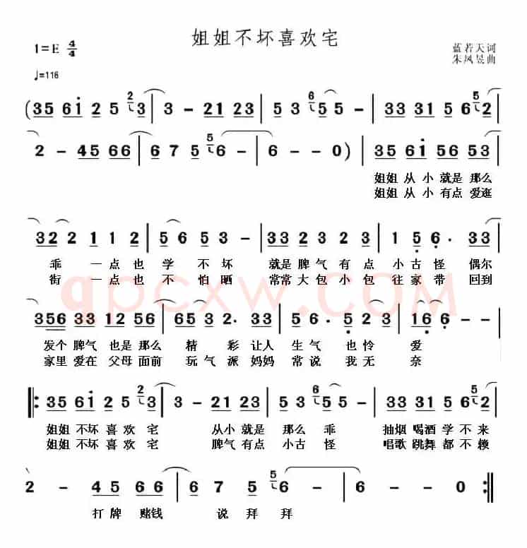 姐姐不坏喜欢宅