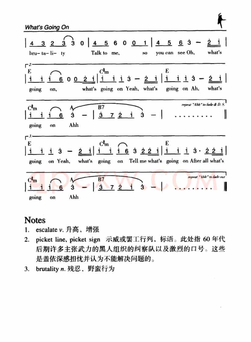 What's Going On（发生了什么）
