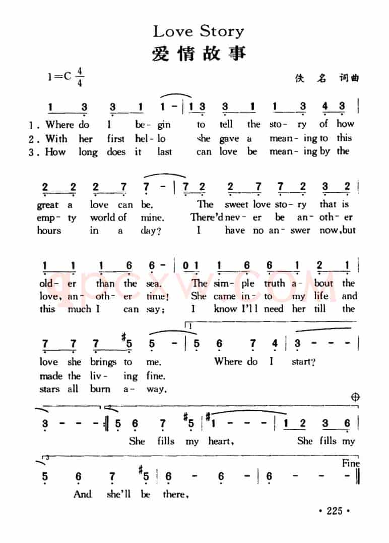 Love Story（爱情故事）