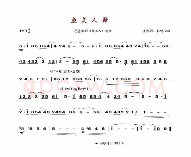 鱼美人舞（舞剧《鱼美人》选曲）