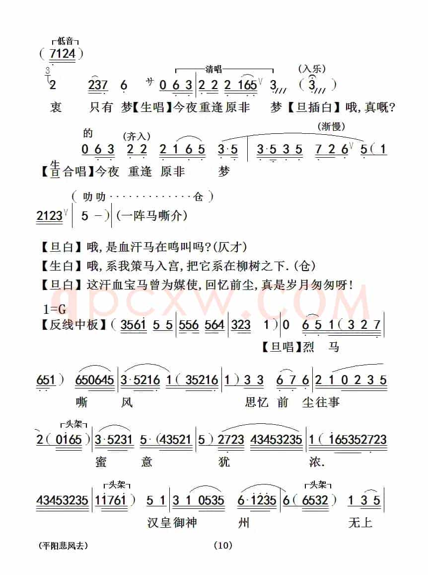 [粤曲]平阳悲凤去