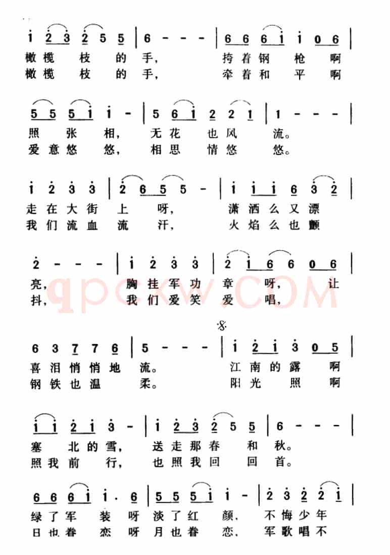 军歌金曲：潇洒女兵