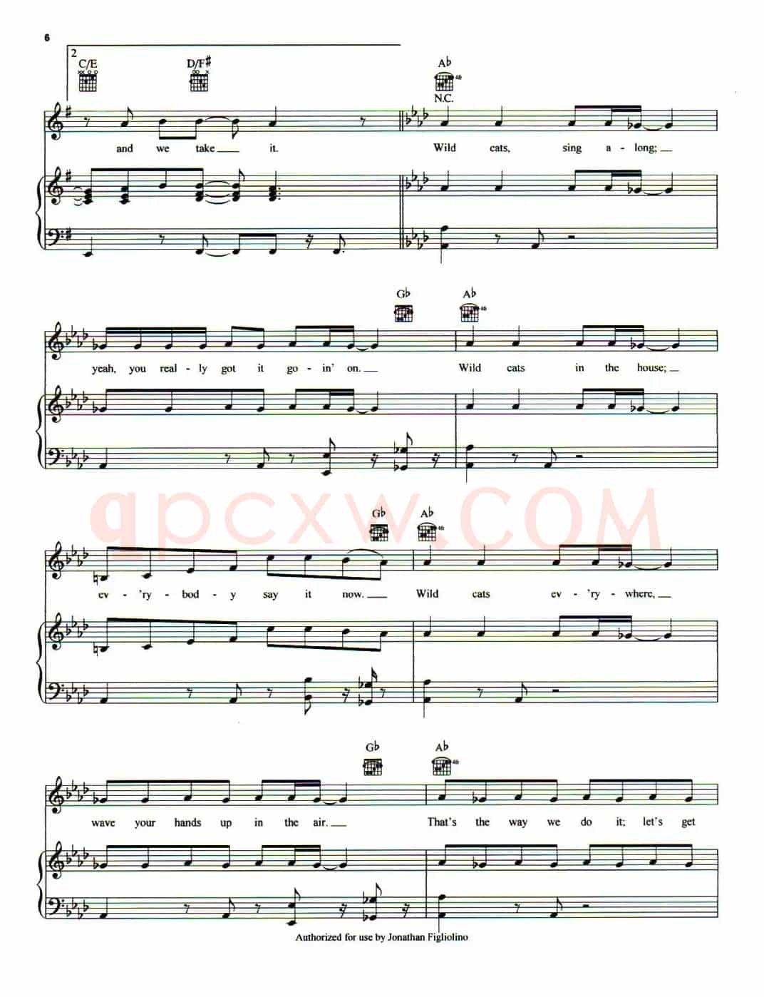 [美]We're All in This Together（我们团结一心）（正谱）