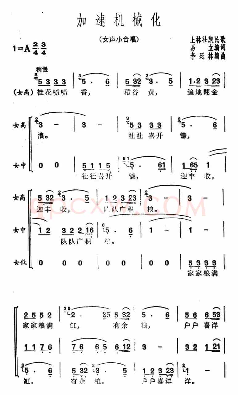 加速机械化