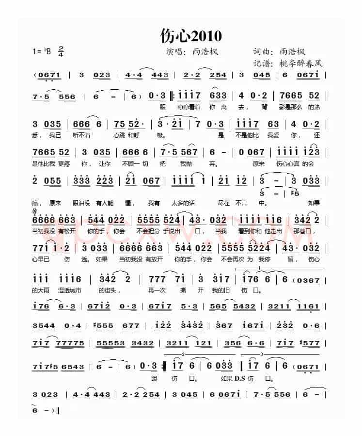 伤心2010