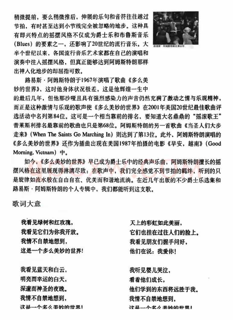 多么美妙的世界 