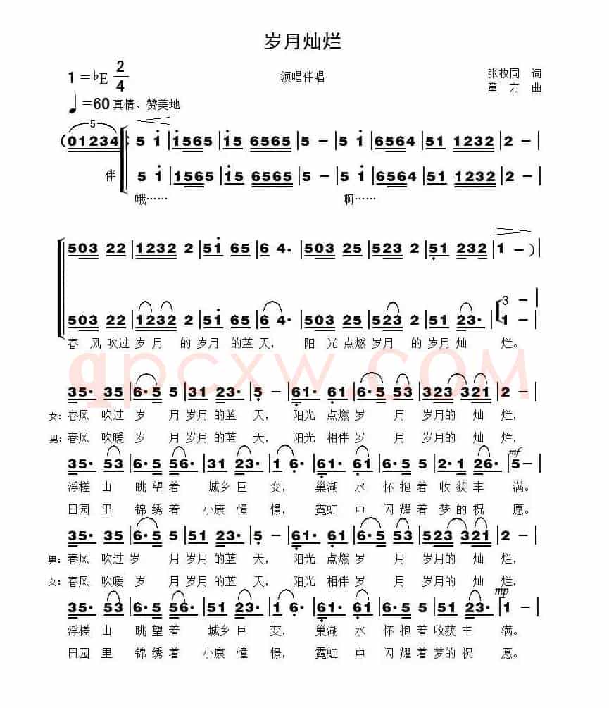 岁月灿烂