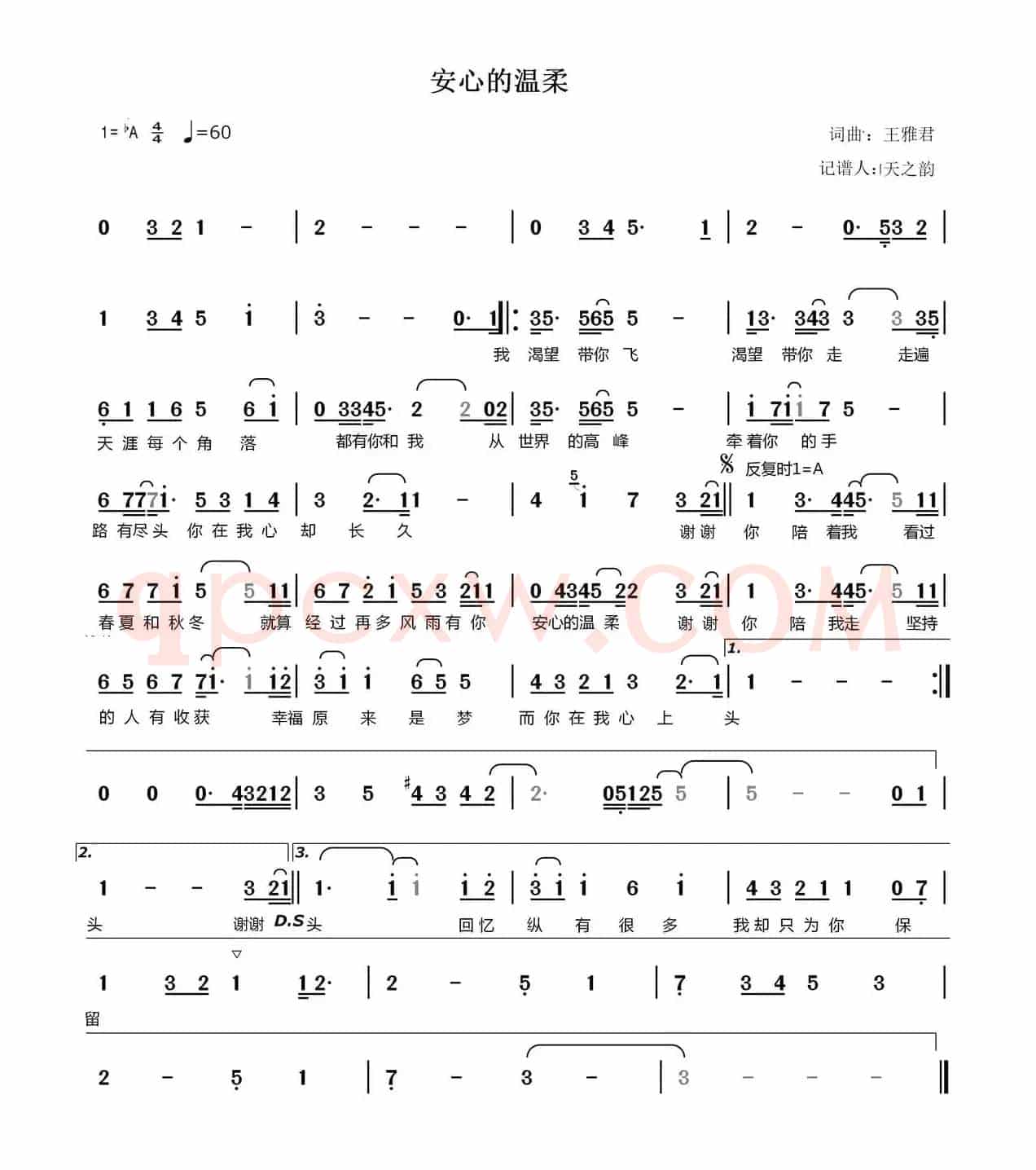 安心的温柔
