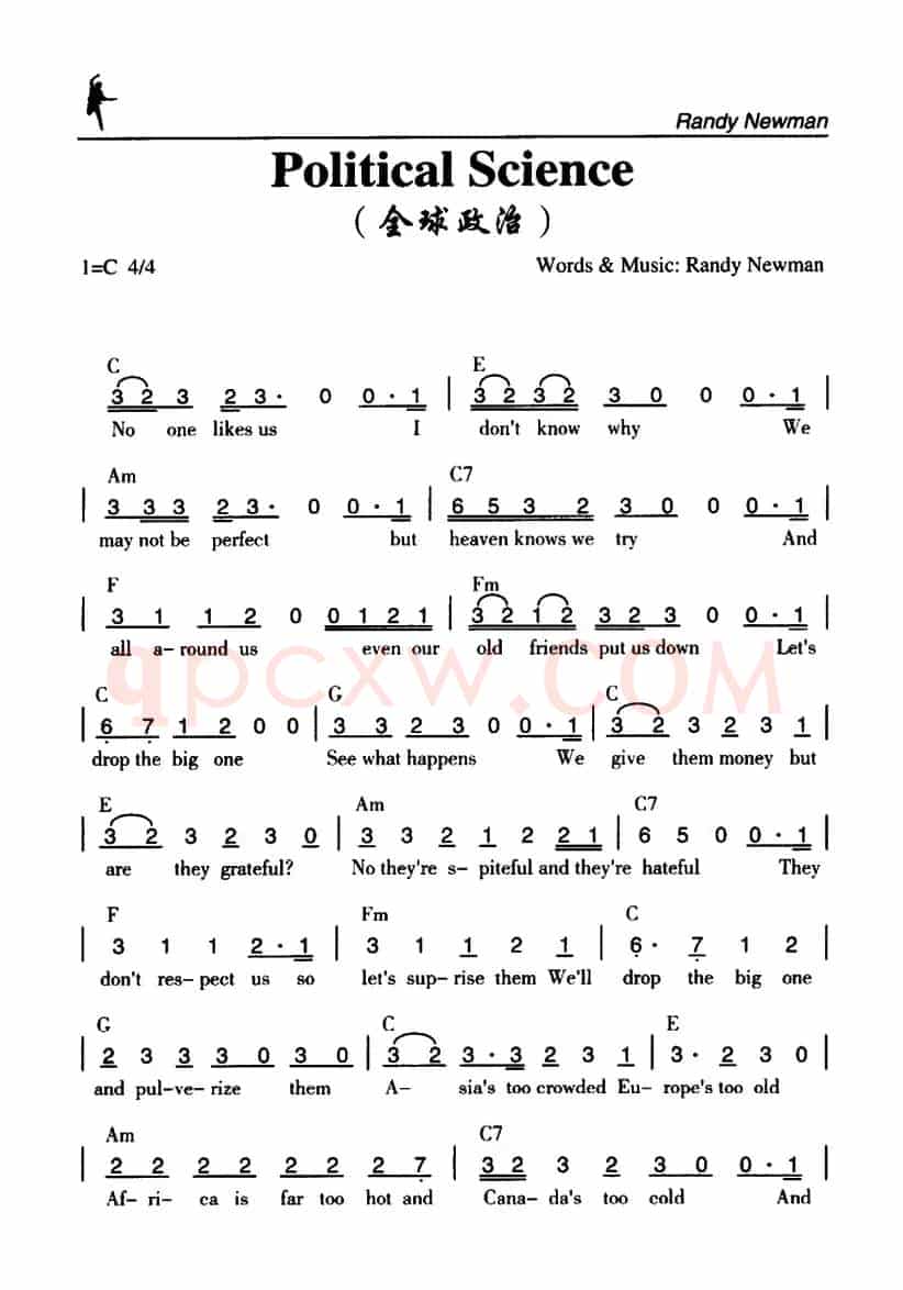 Political Science（全球政治）