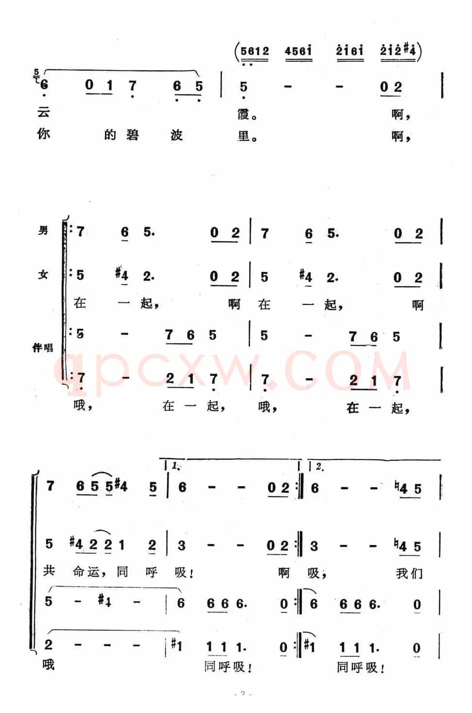 你是明月，我是星星（电视文艺专题片《相伴到永久》主题歌）