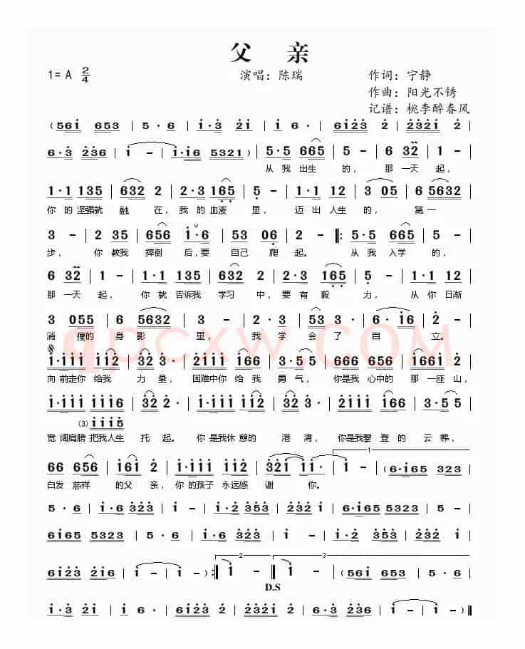 父亲（陈瑞演唱版）